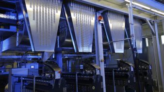 In die Live-Vorführung der VarioFil R+ war auch die spezielle Umwicklungstechnologie WINGS von Oerlikon Barmag eingebunden