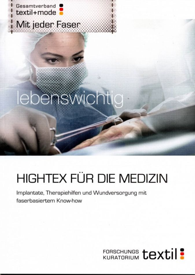 Die neue Publikation gibt erstmals einen umfassenden Überblick über aktuelle und perspektivische Anwendungsfälle textiler Produktefür Prophylax...