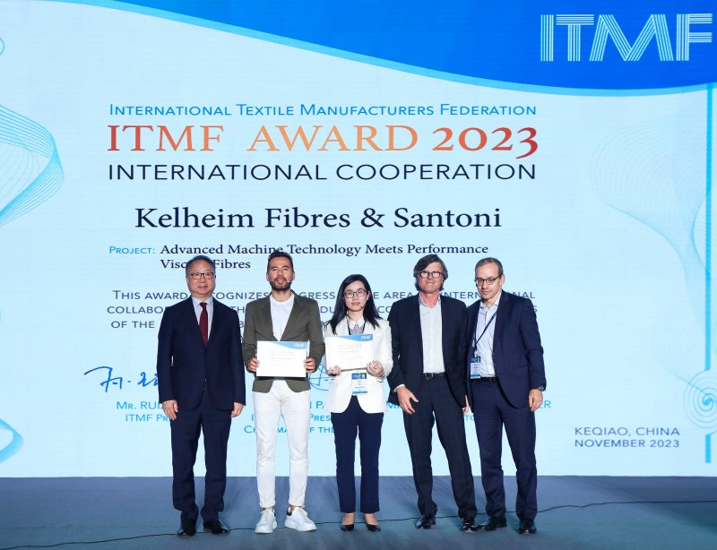 ITMF International Cooperation Award 2023 für Kelheim Fibres und ...