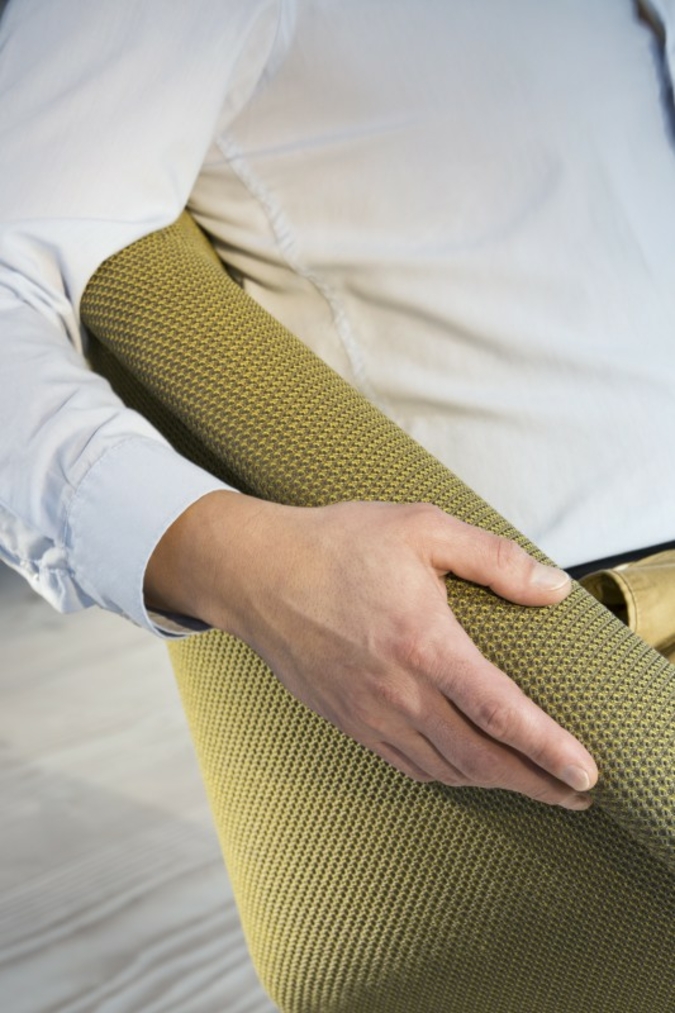 Seat covers made of climatising, bio-degradable Climatex materials Photo: Gessner