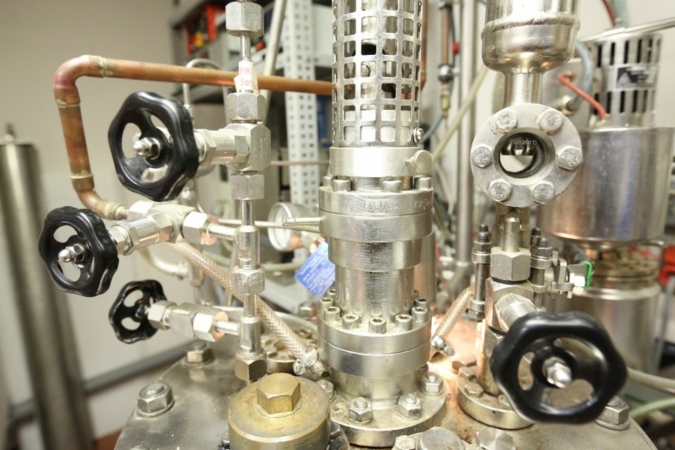 Reaktor zur Herstellung von Polyamiden Photo: ITCF
