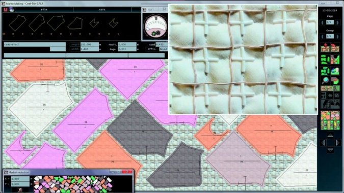 Diamino: Maggy London makes full use of the fabric with Diamino. Photos: Lectra
