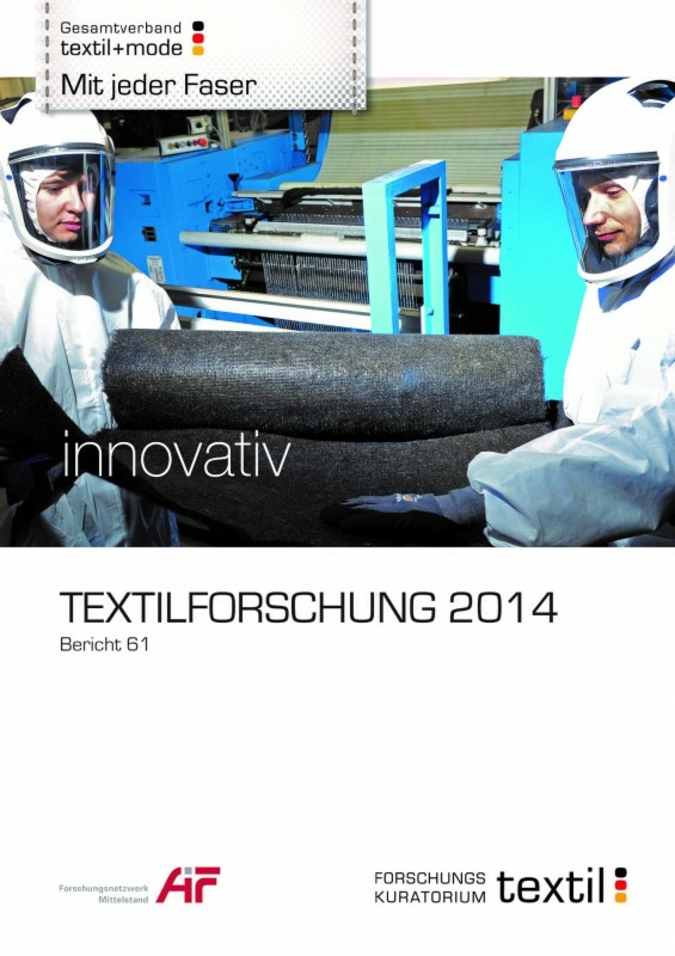 Die vom Forschungskuratorium Textil (FKT) jetzt für 2014 herausgegebene Übersicht enthält 293 Förderthemen – von A wie Abluftreinigung bis Z...