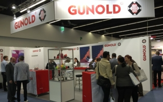 View at the Gunold booth, Texprocess 2015
Photos: Gunold