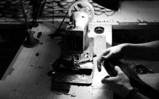 In Spain, the shoes are largely made by hand although the process has been perfected