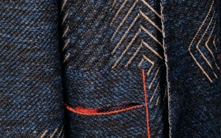 Woven stitches Photos: H. Stoll