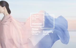 Die Farbe(n) des Jahres 2016: Serenity und Rose Quartz. (Photos: Pantone)