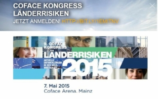Coface Kongress Länderrisiken 2015
Photo: screenshot