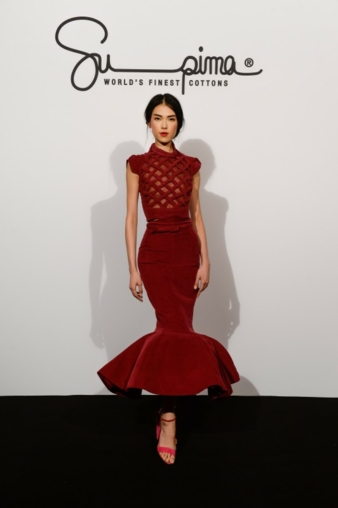 The haute-couture gowns from US cotton by Nnamdi Agum