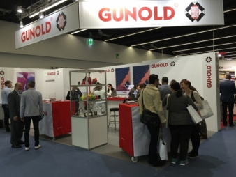 View at the Gunold booth, Texprocess 2015
Photos: Gunold