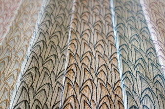 Awarded fabric sample Fire Tail