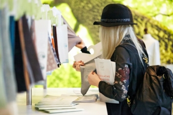 The Organic Selection showcases more than 500 different sustainable materials Photo: Munich Fabric Start Exhibition GmbH