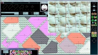 Diamino: Maggy London makes full use of the fabric with Diamino. Photos: Lectra