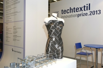 Techtextil Innovation Award: Auch in 2015 werden die prämierten Projekte wieder im Rahmen einer Sonderschau auf der Techtextil gezeigt
Photo: Mess...