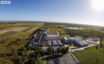 A green setting: the Christ tannery in Uruguay. The company's own eucalyptus plantation is used to offset CO2 Photo: Christ