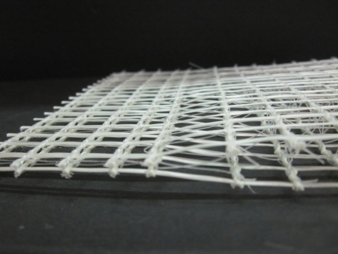 The 3D high performance grids made of AR glass and carbon are tapered on the ends allowing the grids to be joined by overlapping them which elimina...