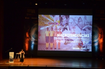 Martha Cálad talks about macrotrends Photo: Hannah Werner