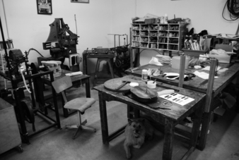 The workshops look more like a museum than a place of employment