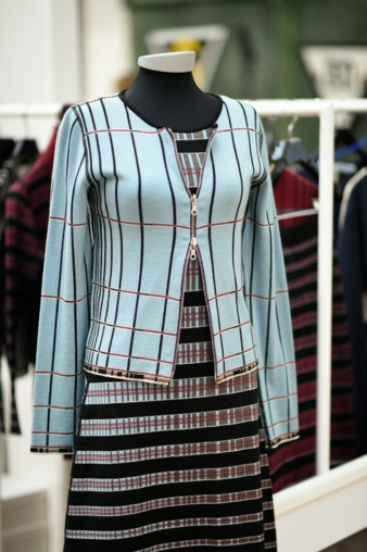 Knitted styles by Xess+Baba, Greenshowroom Photos: Messe Frankfurt