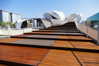 The German Pavilion at the Expo 2015 in Milan Photos: Messe Frankfurt