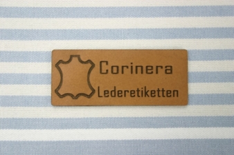 Leder-Etiketten mit Online-Konfiguration von Dortex