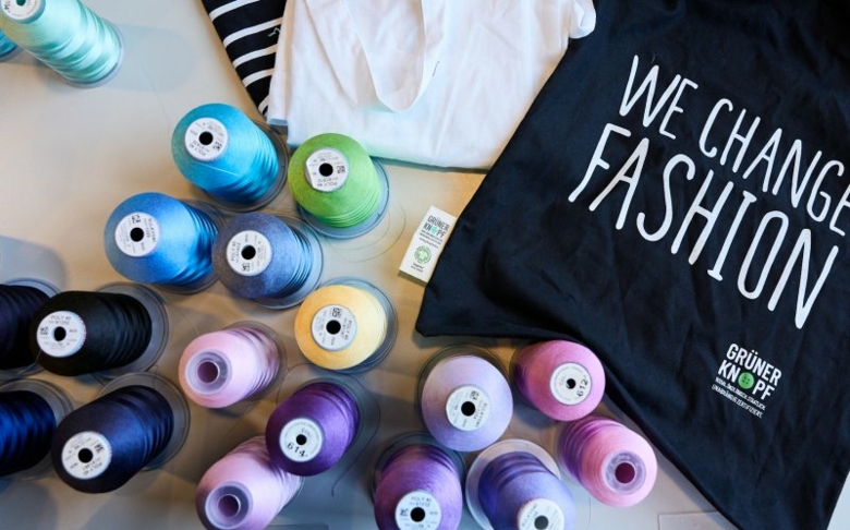 Textile label “Green Button” set for further development