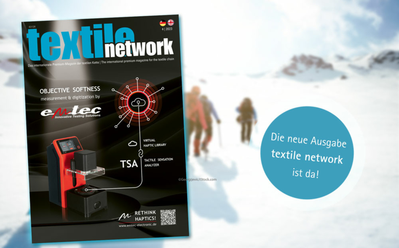Neue Ausgabe textile network 4-2023